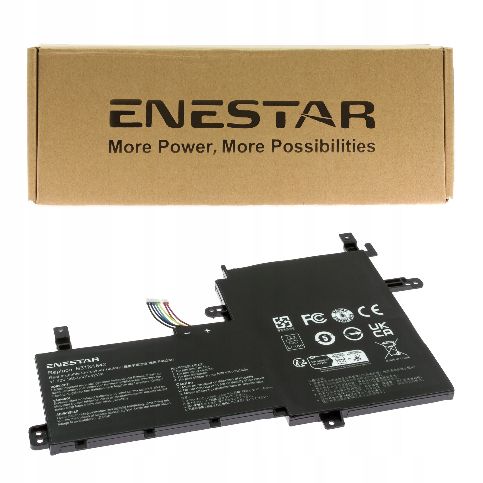 Prémiová baterie pro Asus B31N1842 VivoBook 15 Oled K513E K513EA S513E X513EA