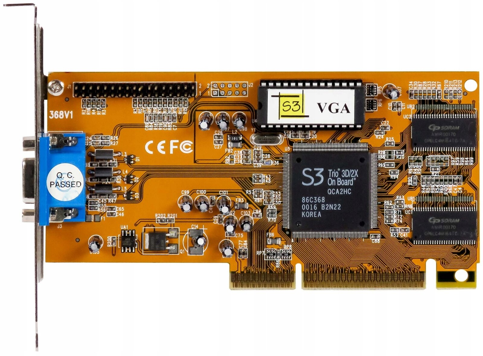 Diamond Multimedia S3 Trio 3D/2X 8MB 368V1 Agp