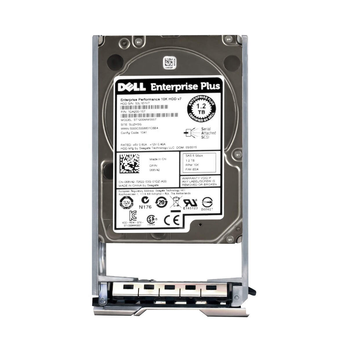 Dell 068V42 1.2TB 10K 64MB SAS-2 2.5'' ST1200MM0007