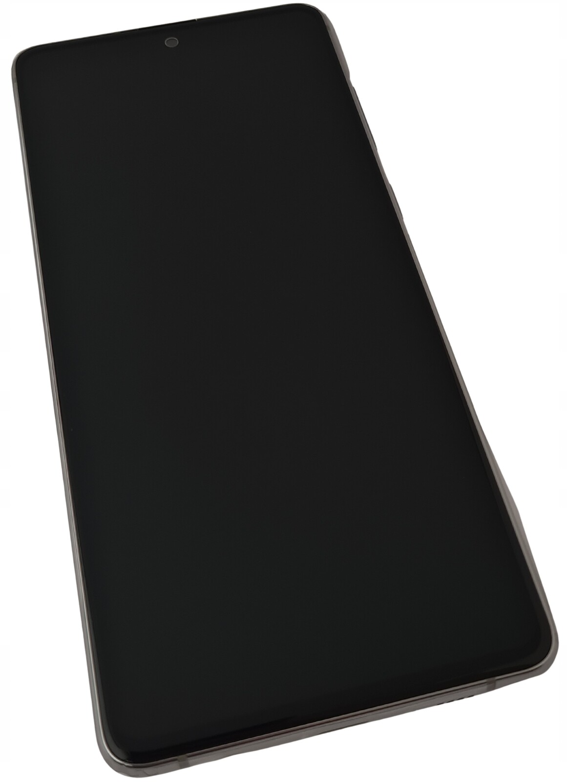 Org LCD displej originální s rámečkem Samsung Galaxy Note 10 Lite, stříbrný