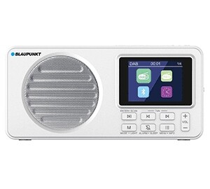 Blaupunkt DR6WH Přenosné bateriové rádio Dab+ Rds Bluetooth LCD Tft
