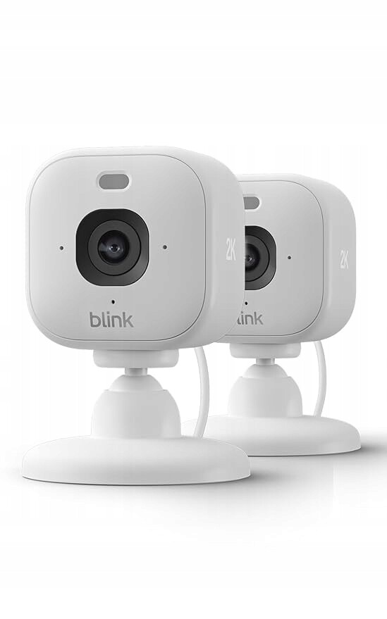 Blink Mini 2 Hd bezpečnostní kamera s nočním viděním a Alexou 2 kusy