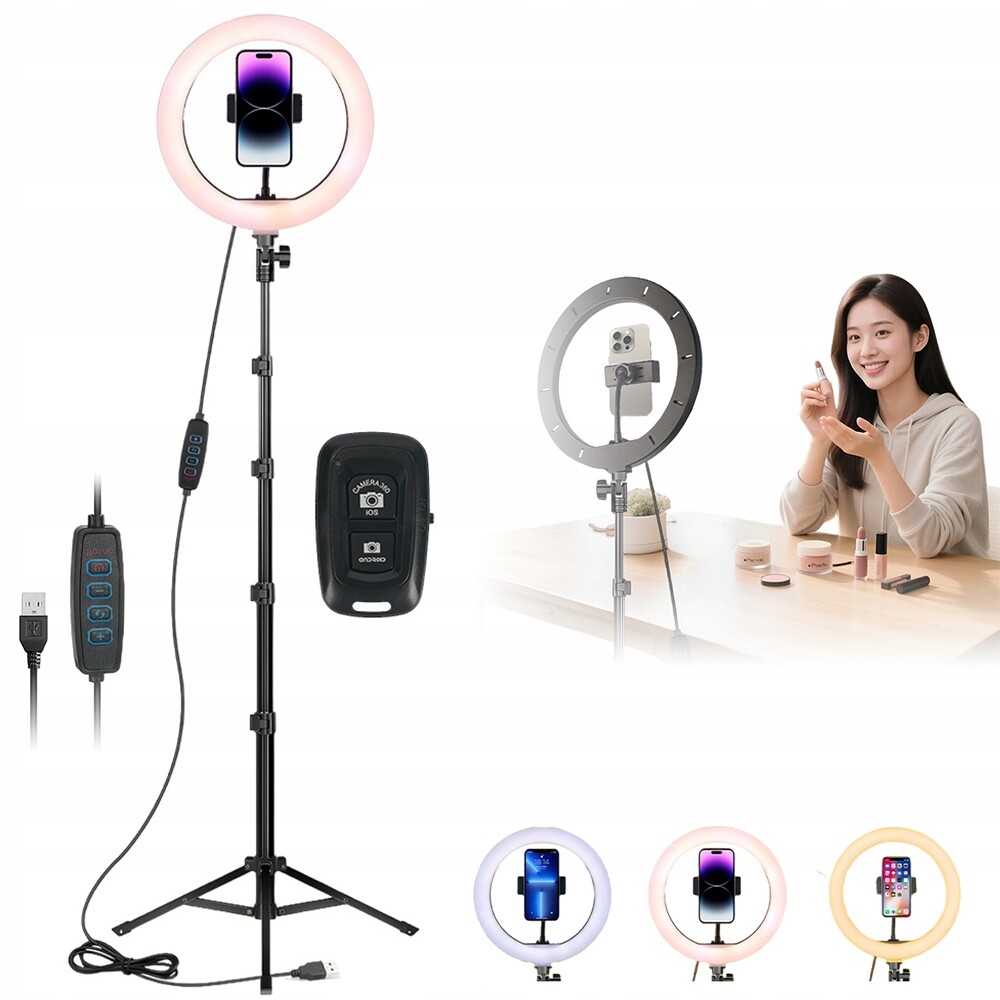 kruhová lampa Led 10