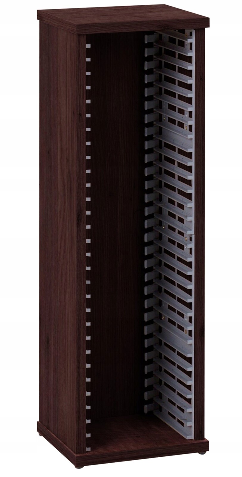 Stojan na filmy DVD hry Xbox 360 Wii Pc 30 desek Wenge box pouzdro lux