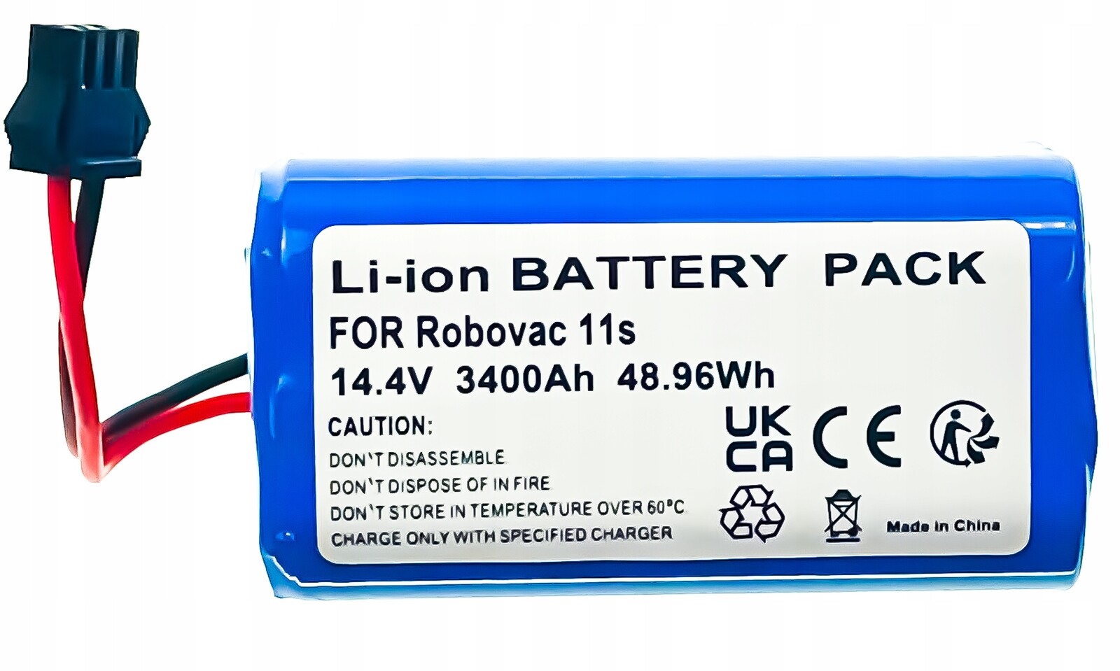 Baterie 3,4 Ah pro vysavače Eufy RoboVac R450, RoboVac G15, RoboVac G20