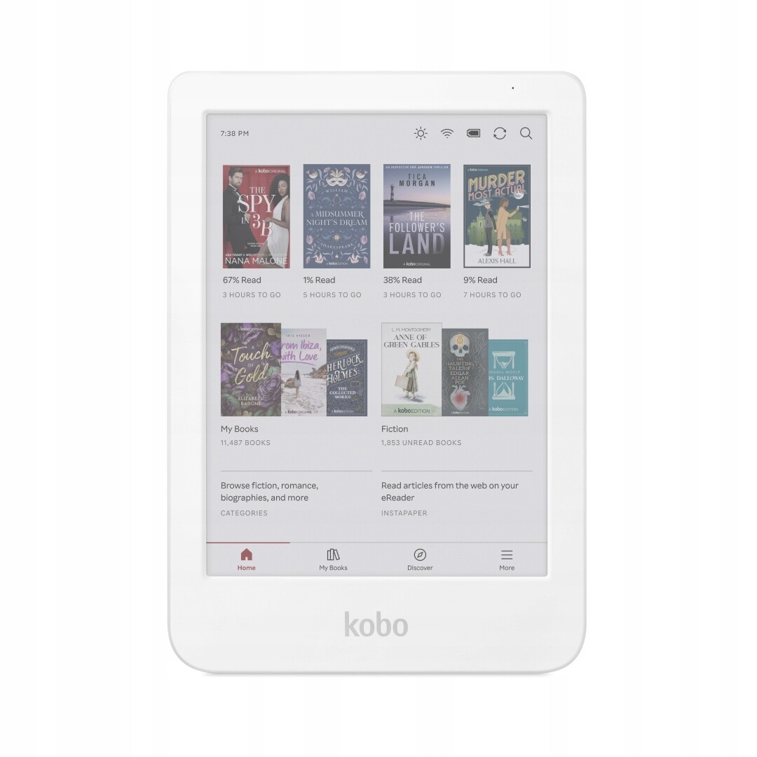 Kobo barevná elektronická čtečka knih Clara Colour, 6