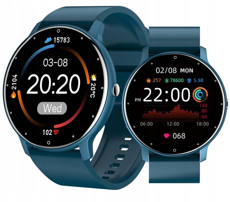 Chytré Hodinky Giewont Sport Around GW120 Tmavě Modré Unisex Krokoměr Puls