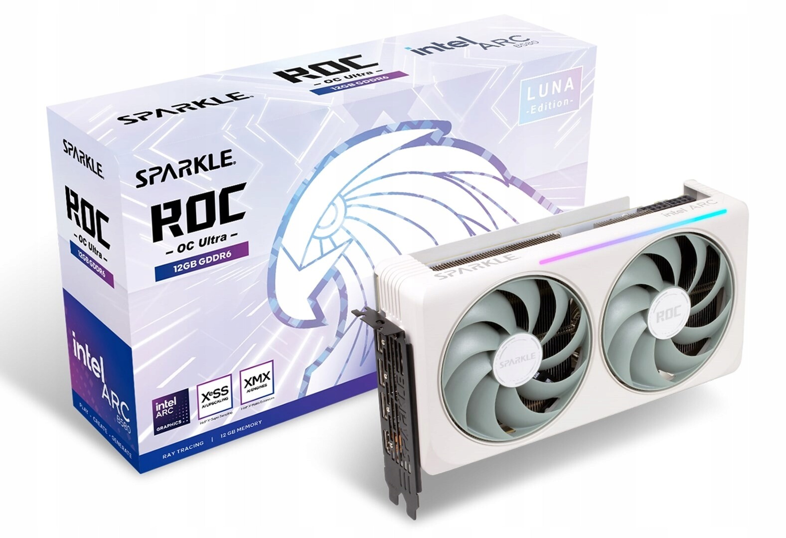 Grafická karta Sparkle Intel Arc B580 Roc Luna Oc U12G
