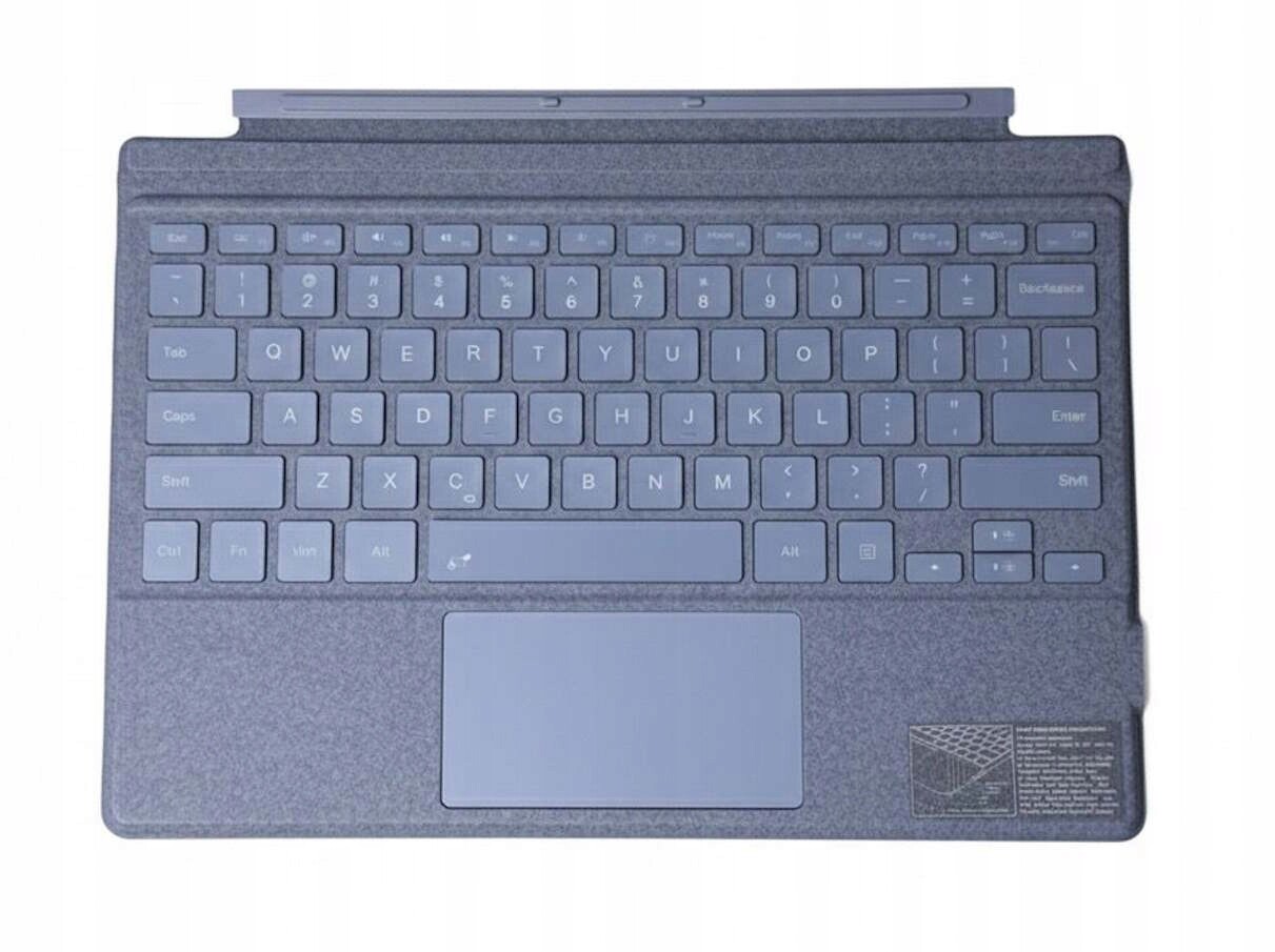 Klávesnice s dotykovou deskou Bt Microsoft Surface Pro 4 5 6 7