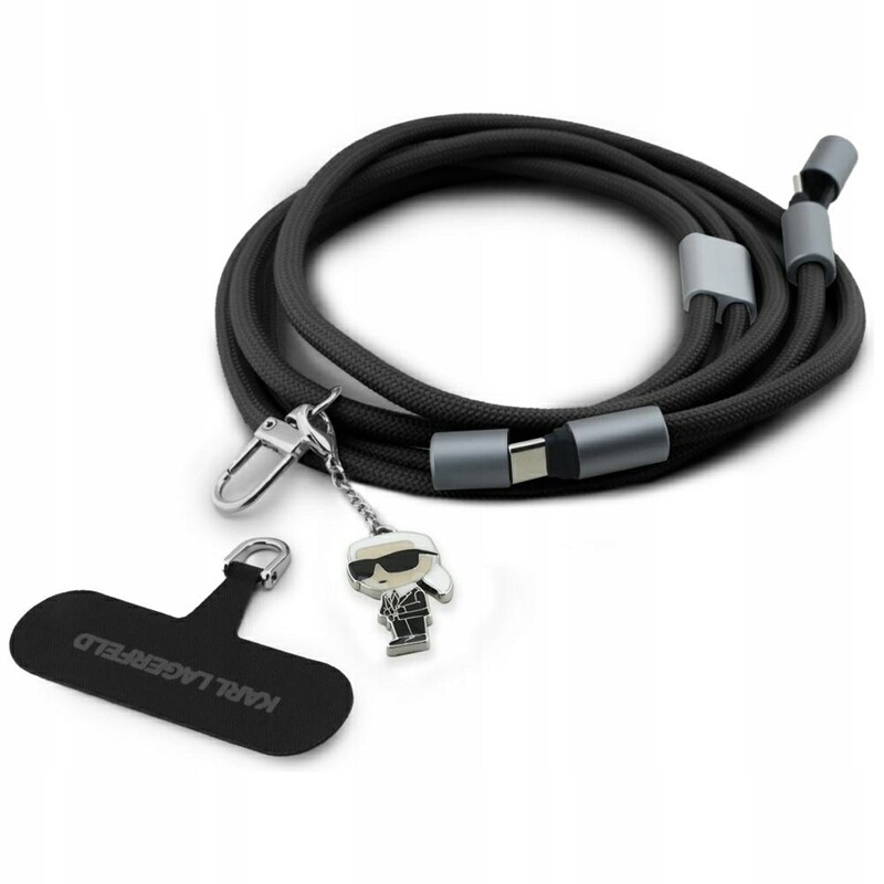 Karl Lagerfeld Crossbody Strap Ikonik Charm – univerzální pásek na telefon