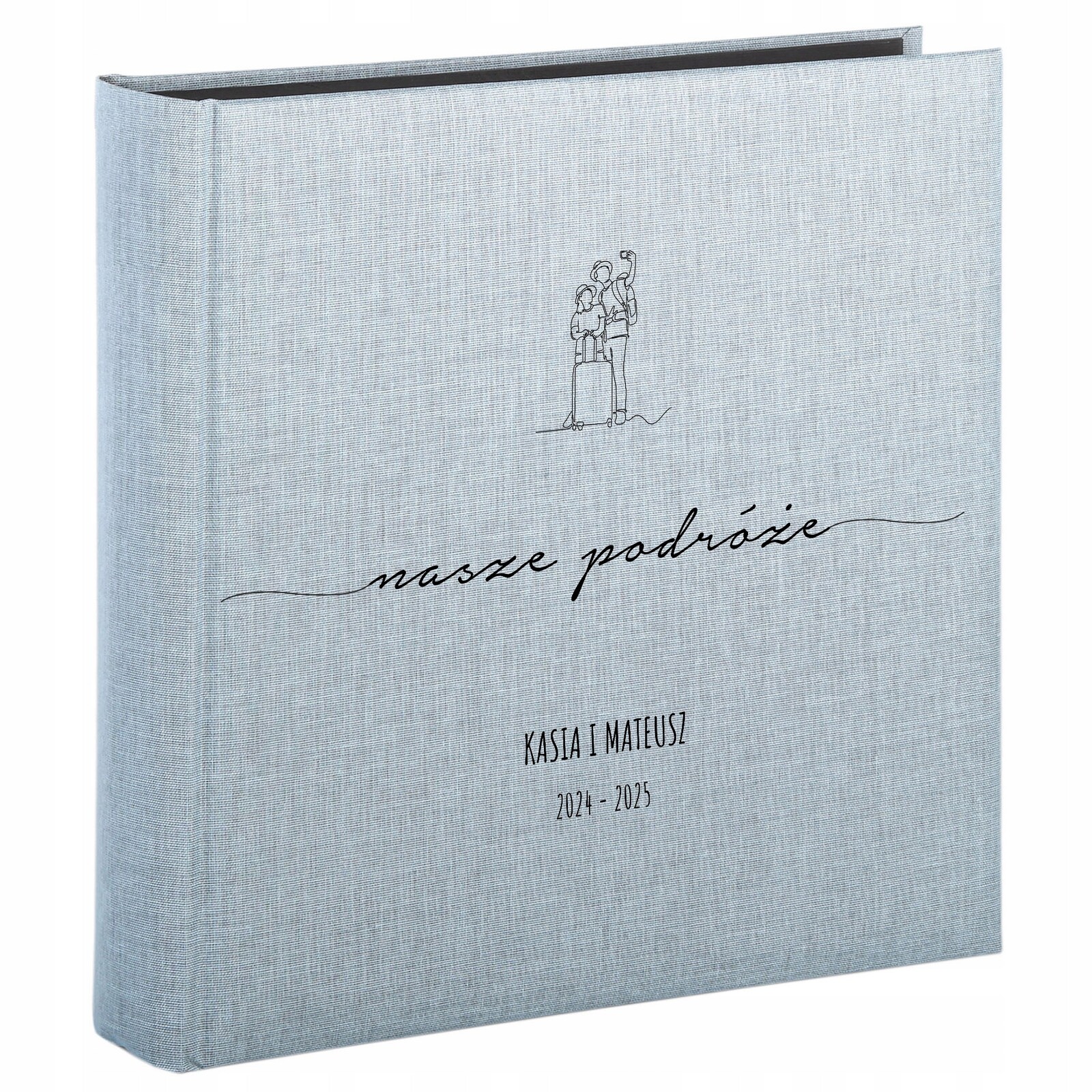 Fotoalbum z cest 50 černých karet Dárek cestovatele Váš potisk