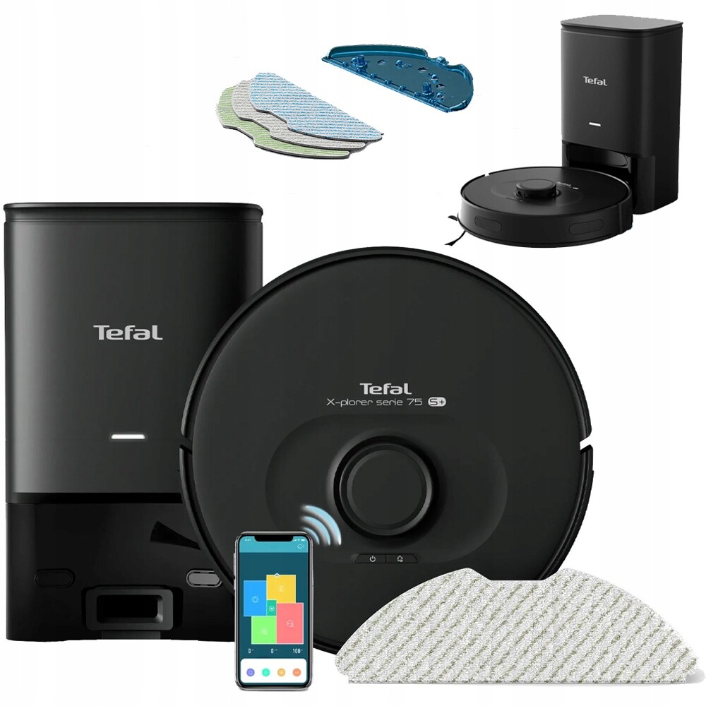 Uklízecí robot Tefal X-Plorer S75 S+ RG8595WH Animal Allergy M