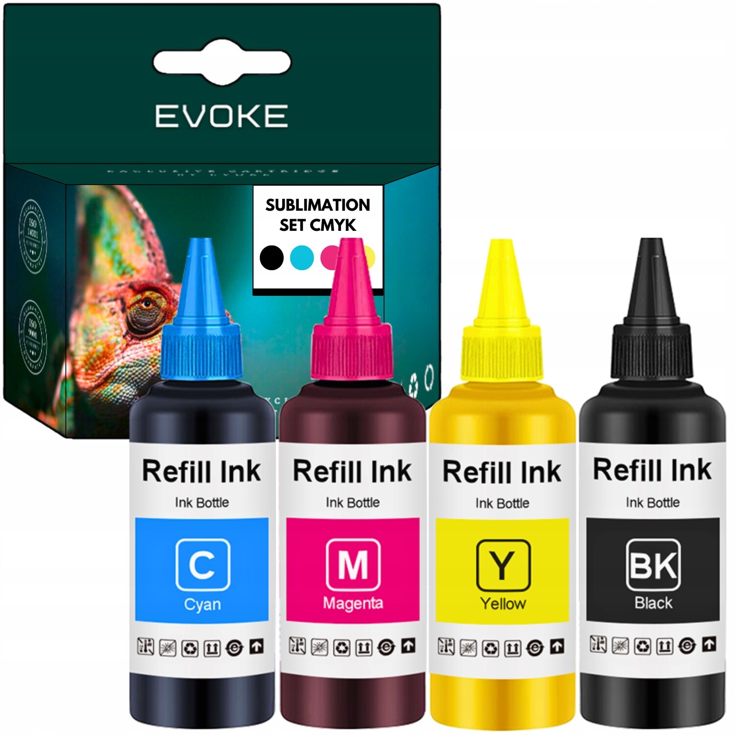 Sublimační inkoust Cmyk – sada pro tiskárny Epson