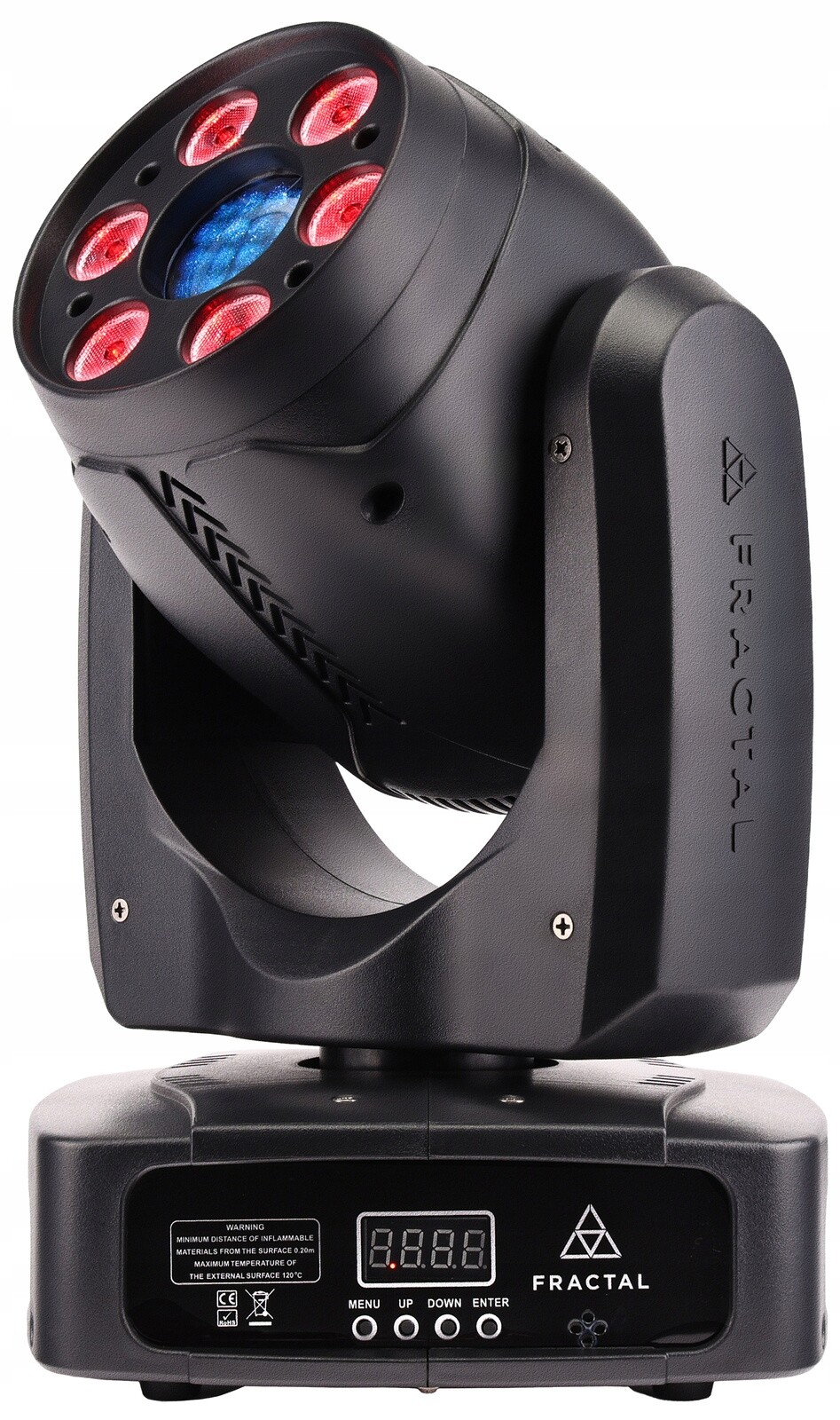Pohyblivá hlava Led Fractal Lights Symetro 100W 6x4W