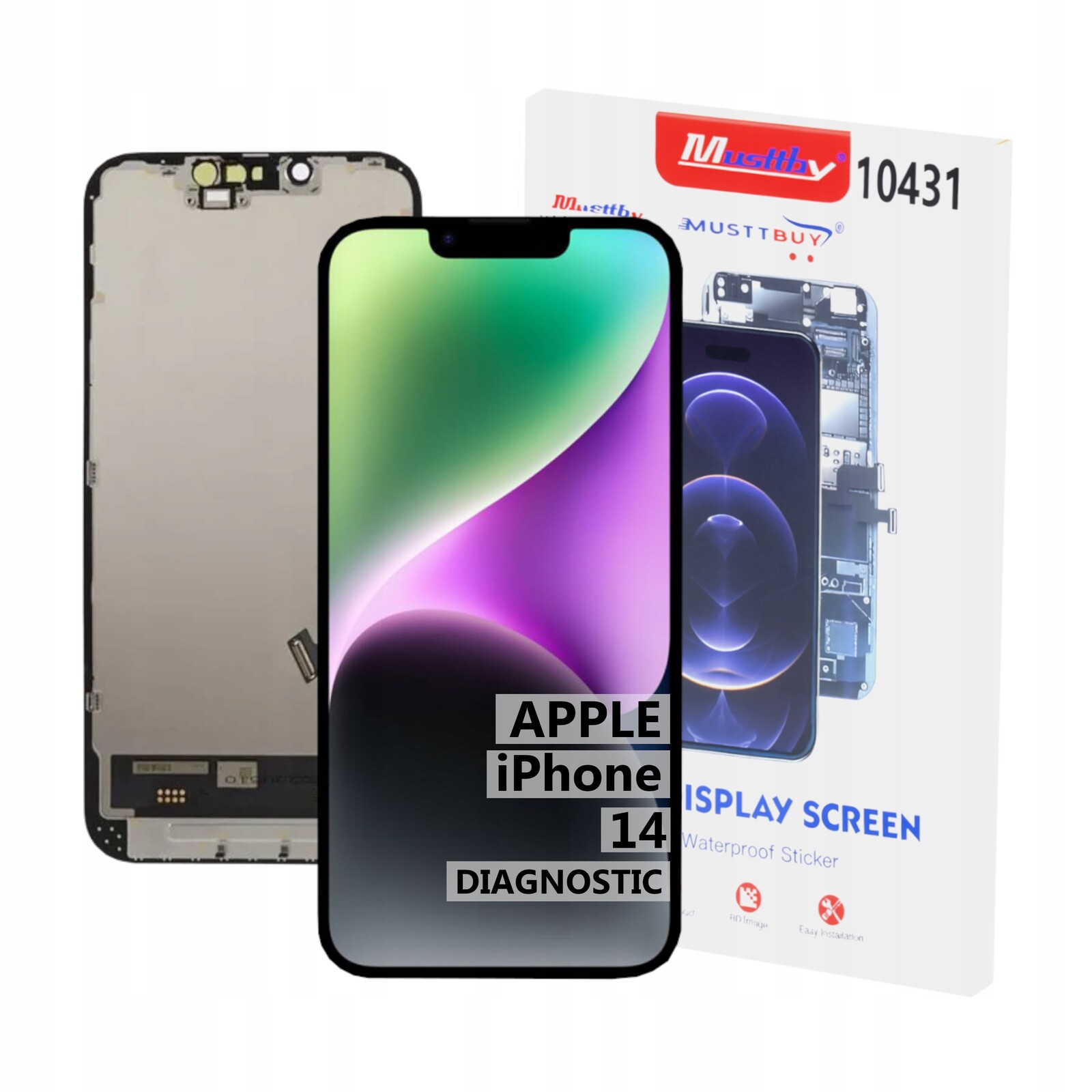 LCD displej Soft Oled Programovatelný jako originál pro Apple iPhone 14