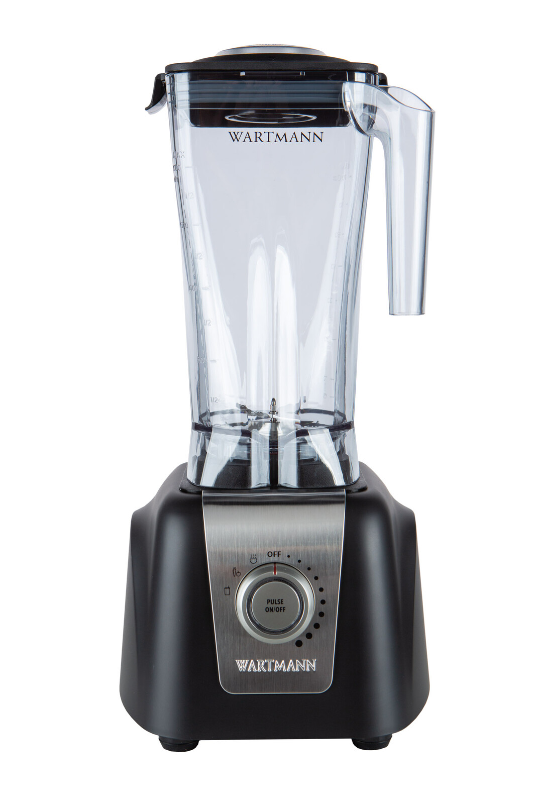 Molekulový vysokootáčkový vakuový mixér Wartmann 2000 W černý mat