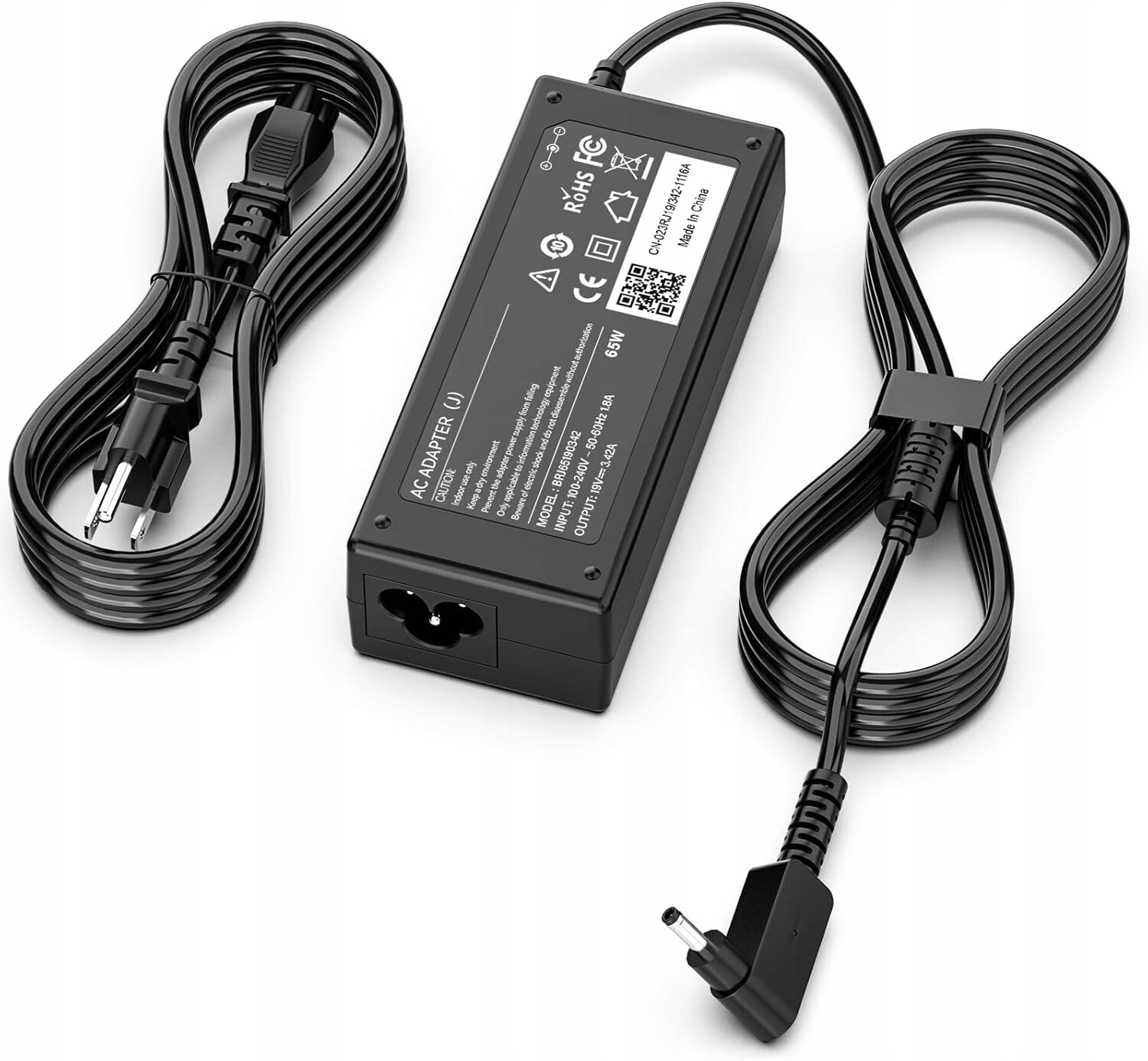 Napájecí adaptér BRJ65190342 65W 19V 3,42A – konektor 3.0x1.1 mm, pro Acer Chromebook