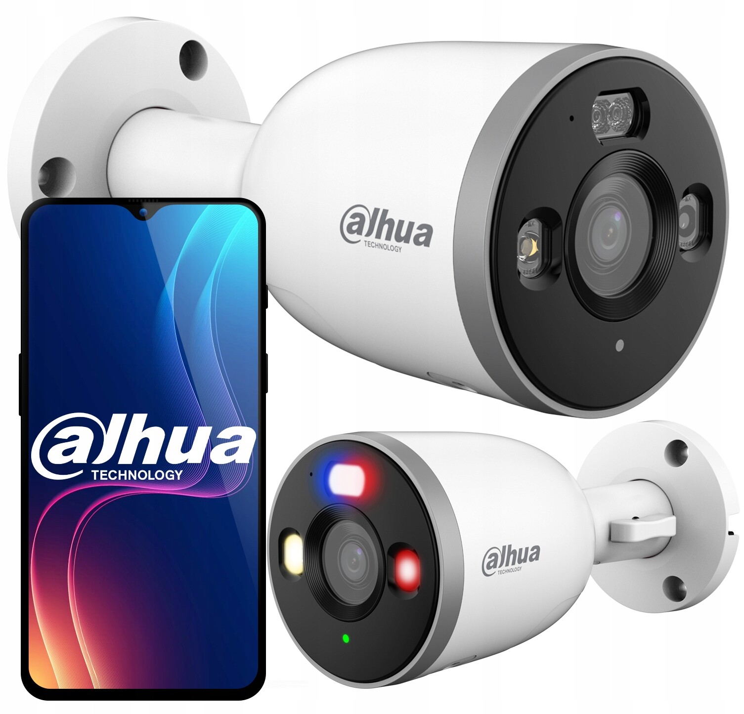 WiFi kamera 2K 3MPx Dahua F3D-PV Venkovní mikrofon Reproduktor