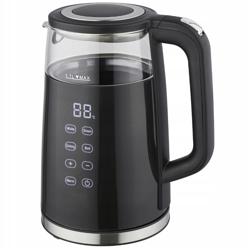 Rychlovarná Konvice 1,7 L Regulace Teploty Dotykový Panel 2200 W Kamille