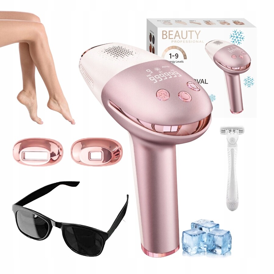 Ipl epilátor Ipl Bezbolestný na obličej a tělo Bikini Omlazení