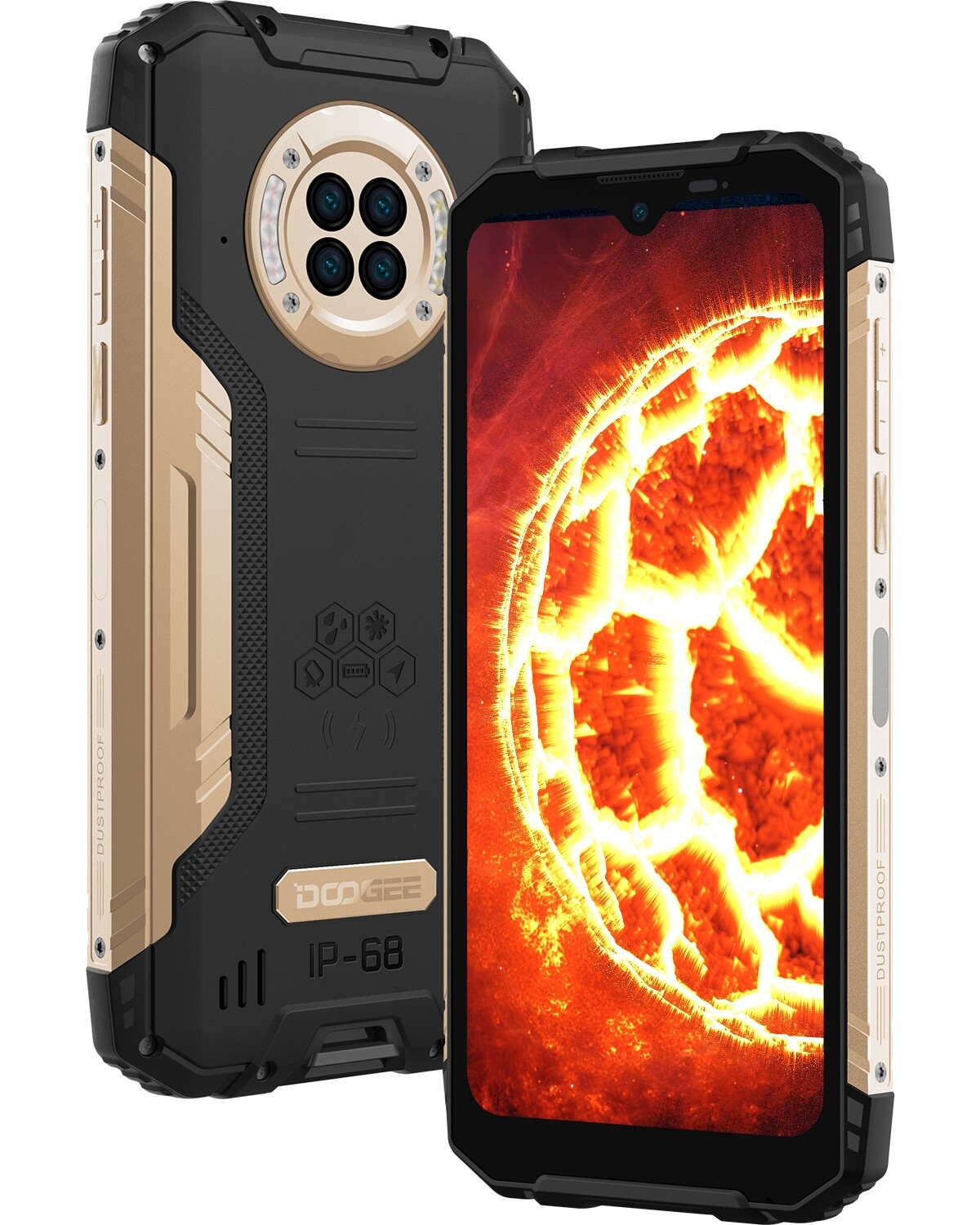 Doogee S96GT Smartphone 6350 mAh 8 Gb 256 Gb 48 Mp 6.22“ 4G 4K IP68/NFC/Android 12