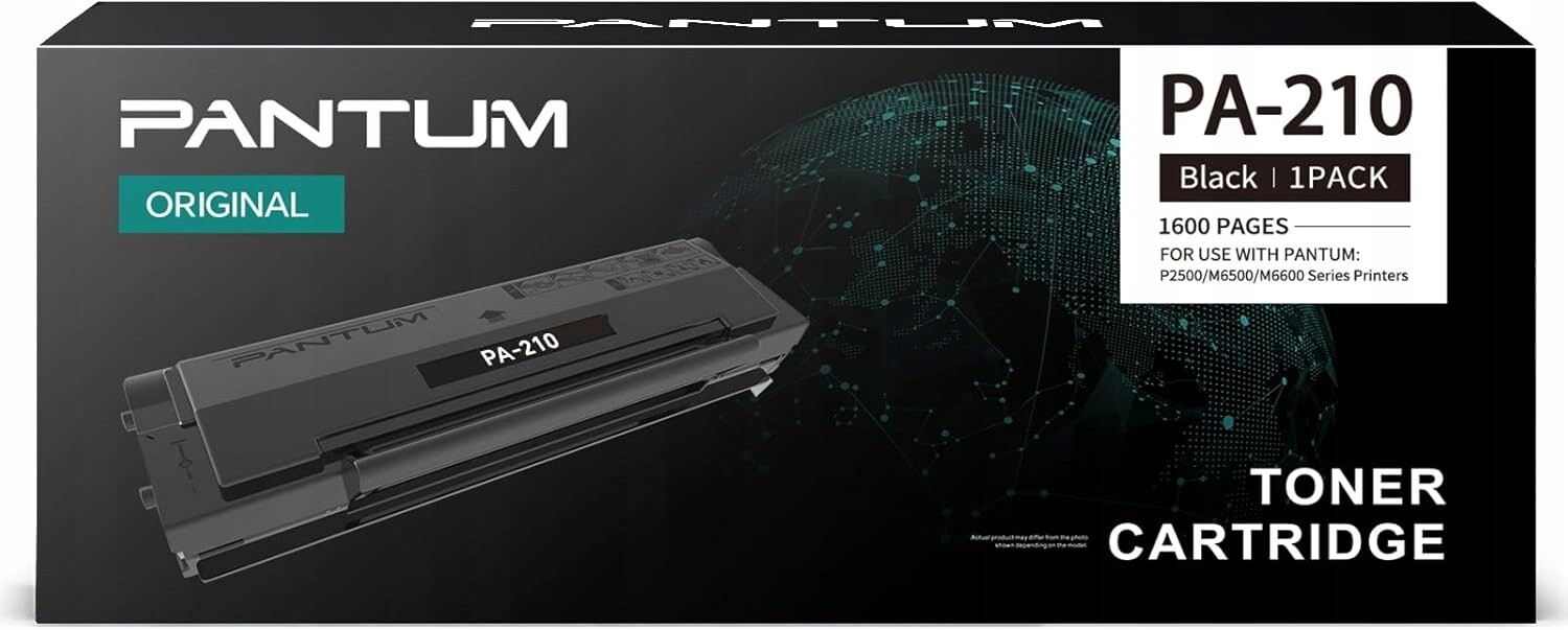 Pantum PA-210 Originální toner Černý, 1600 stran, P2502W/M6500W/M6800FDW