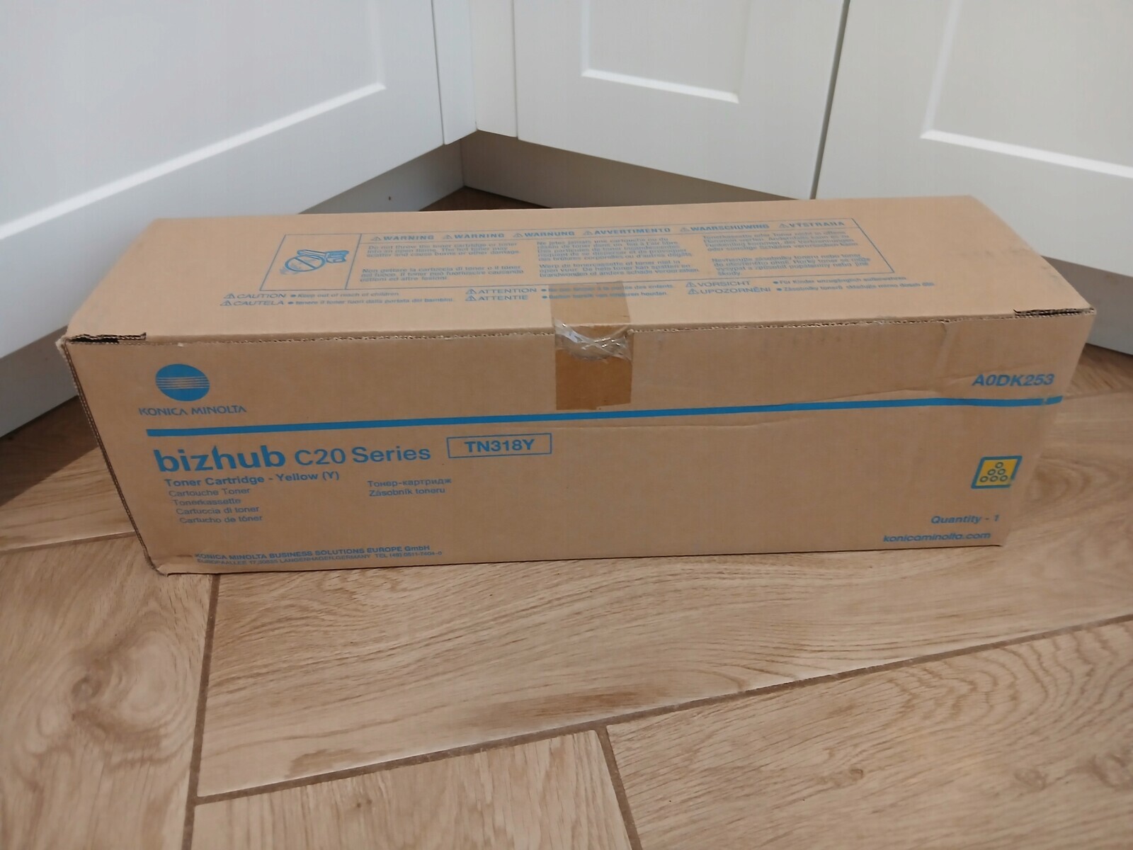 Toner Konica Minolta TN318Y žlutý, bizhub C20, řada