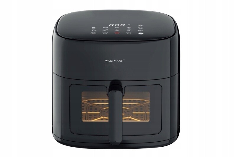 Keramická beztuková fritéza Airfryer Wartmann s příkonem 1500 W