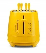 Toustovač s kleštěmi De Longhi CTLAP2203.Y, 550 W, žlutý