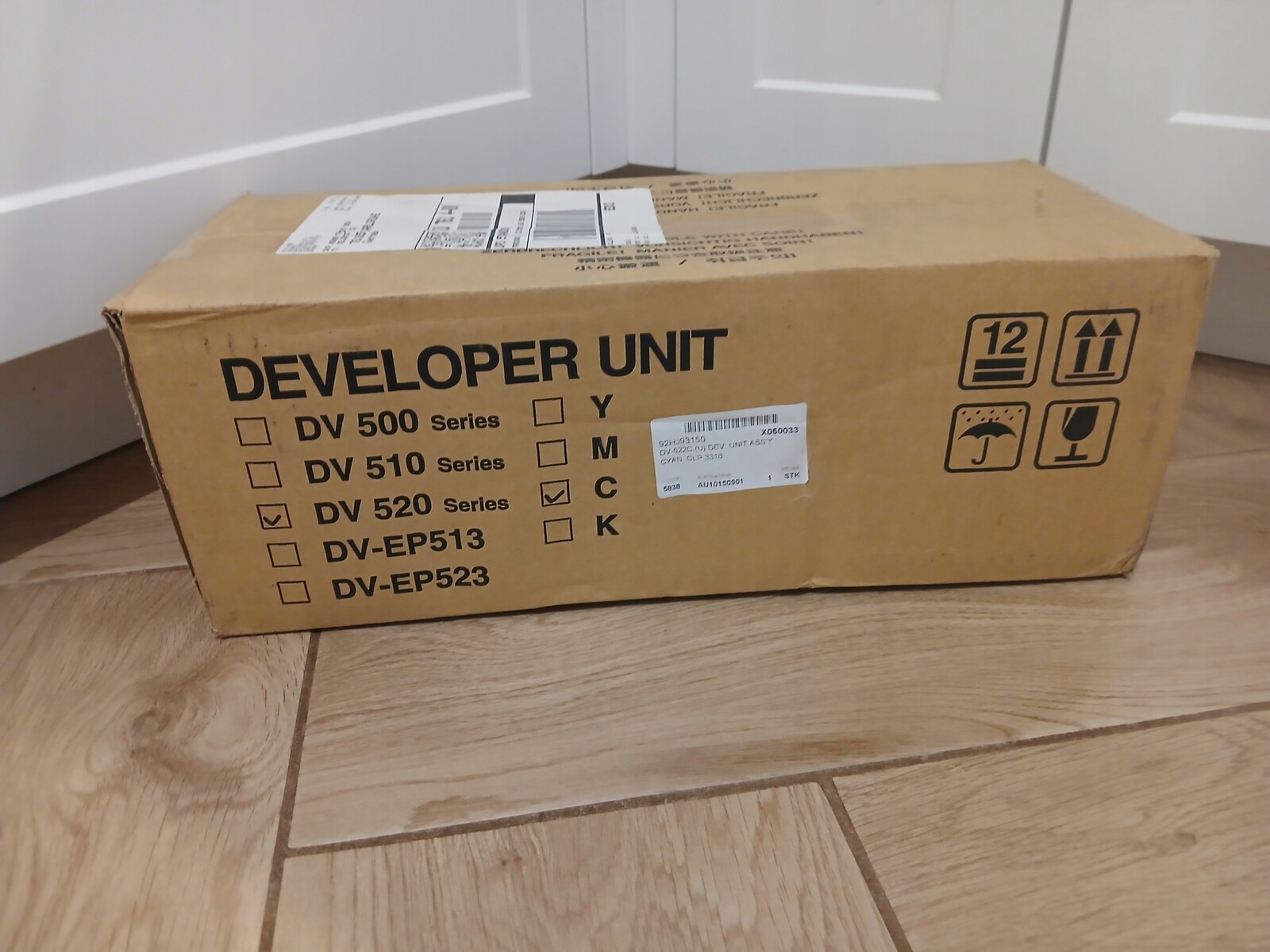 Kyocera DV 520 Cyan Developer Unit Originál Clp 3316