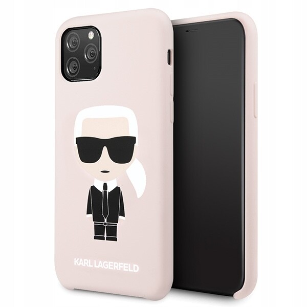 Karl Lagerfeld KLHCN58SLFKPI iPhone 11Pro hardcase světle růžový/světle pink S