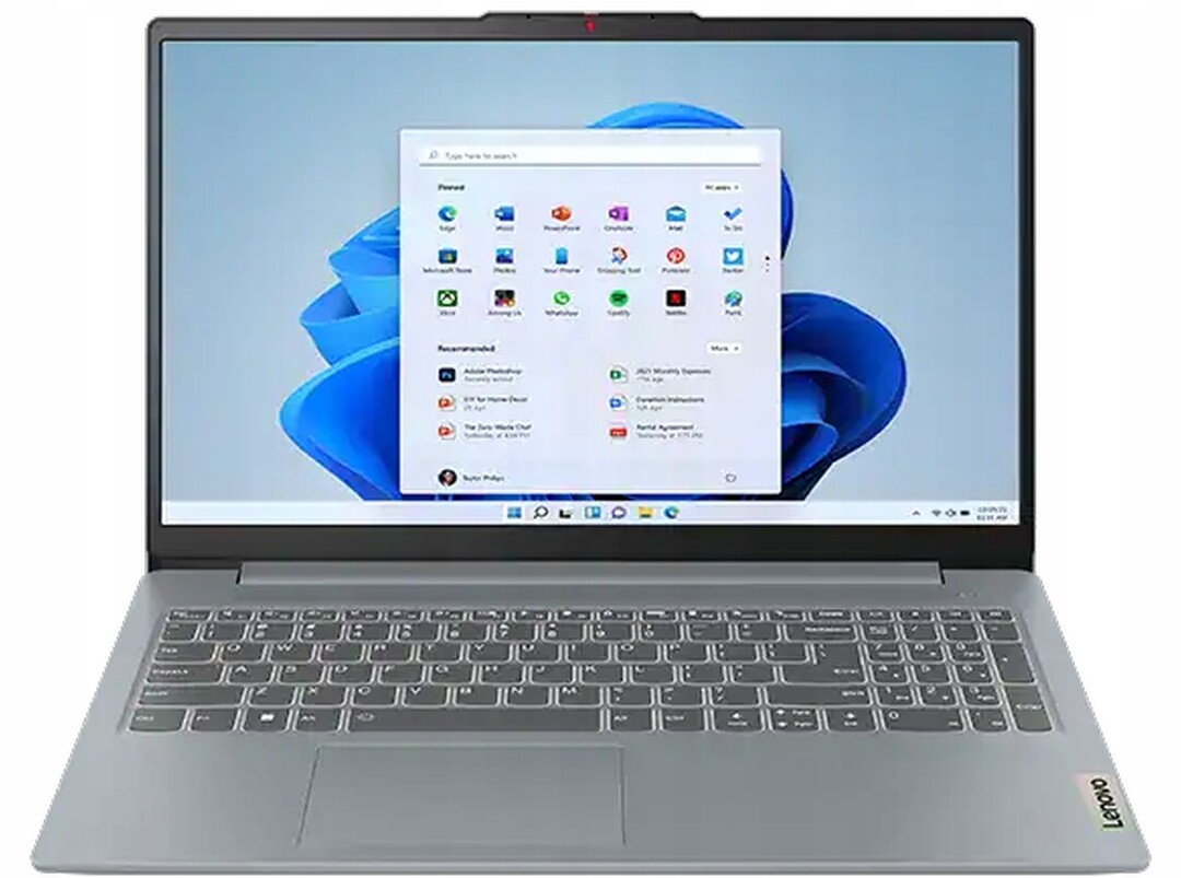 Notebook Lenovo IdeaPad Slim 3 i3-N305 8GB 256GB Ssd 15,6 Notebook Fhd