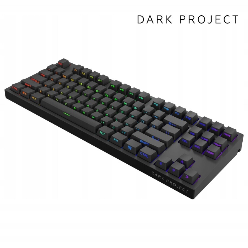 Dark Project Pro KD87A herní optická klávesnice