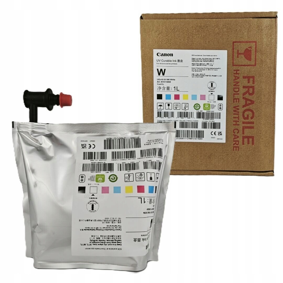 Inkoust Canon IJC357 UVink White 1 l pro Arizonu 1340 Xt 1360 Gt/xt 1380 Gt/xt