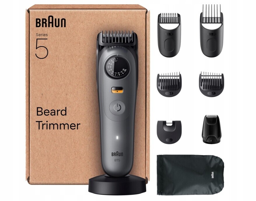 Zastřihovač vousů Braun BT5565 příslušenství