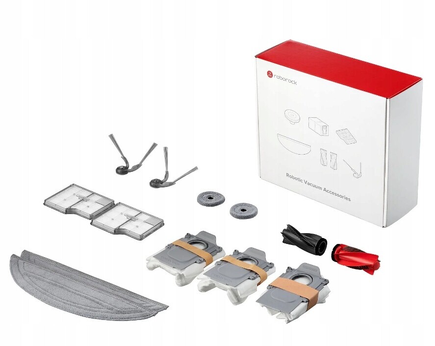 Originální sada příslušenství Roborock Saros 10, filtry, kartáče, mopy