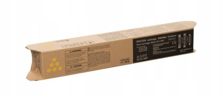 Toner Ricoh IM C400 842377 842608 Yellow Originál IMC400 IMC-400 žlutý