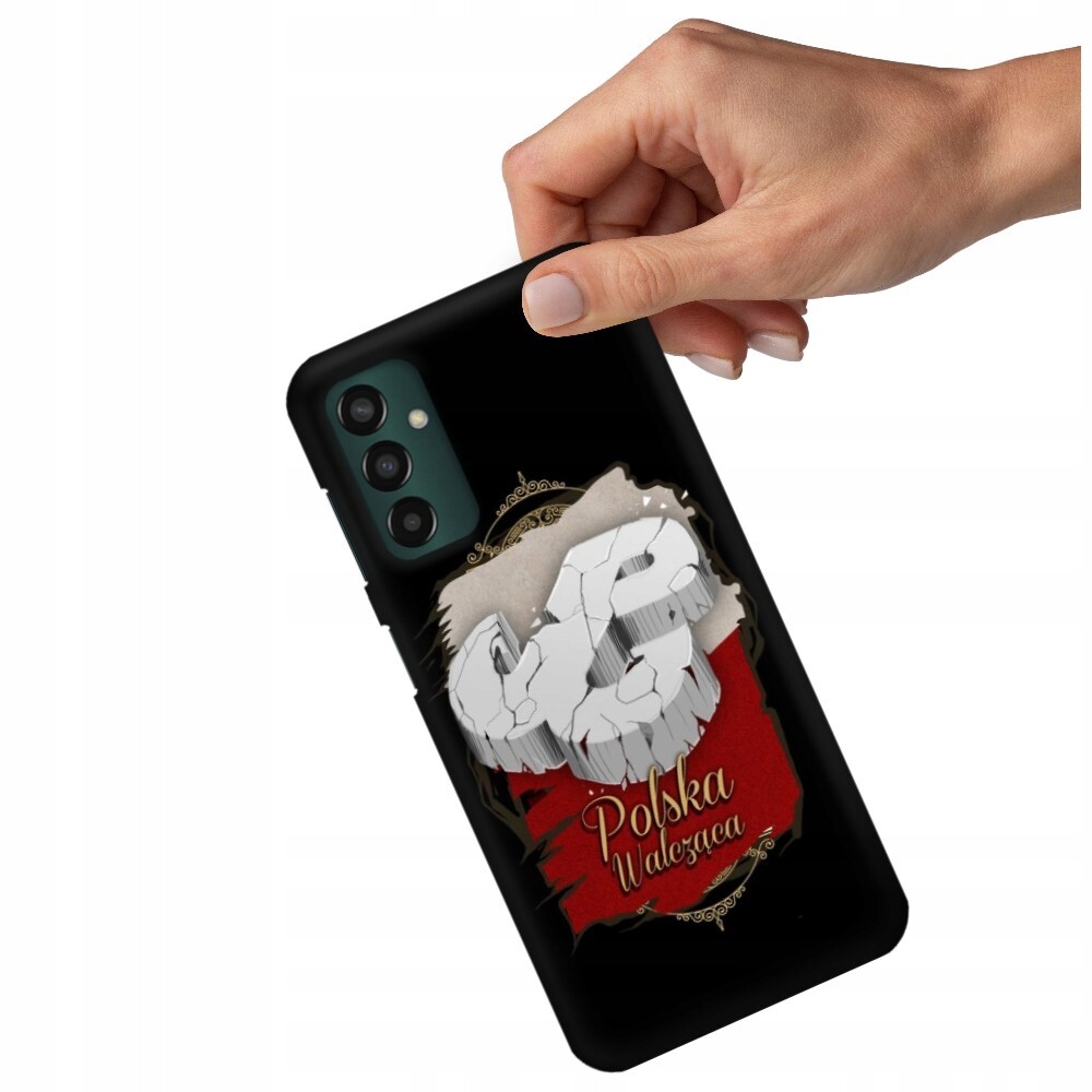 Pouzdro Pro Samsung M23 5G Matné Černé Polská armáda Polské Vlastenectví Vzory