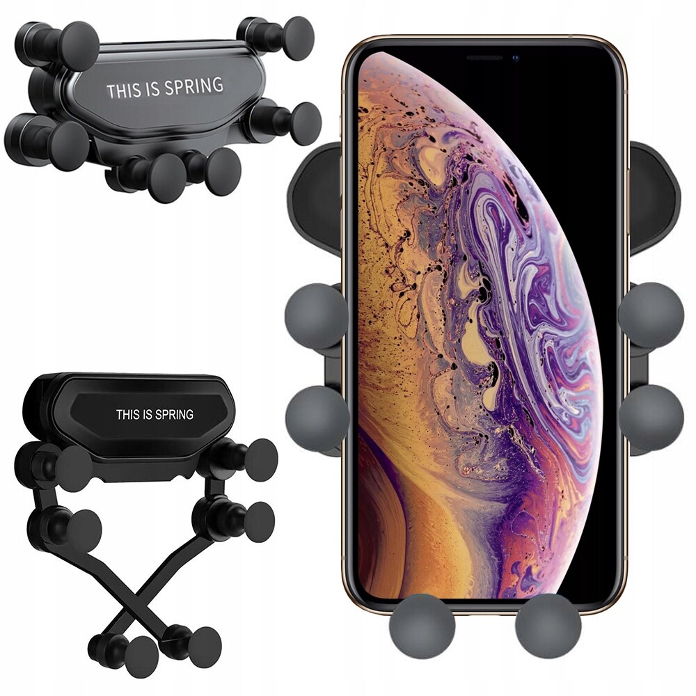 Univerzální Gravitační Držák Na Telefon Do Auta S Mřížkou