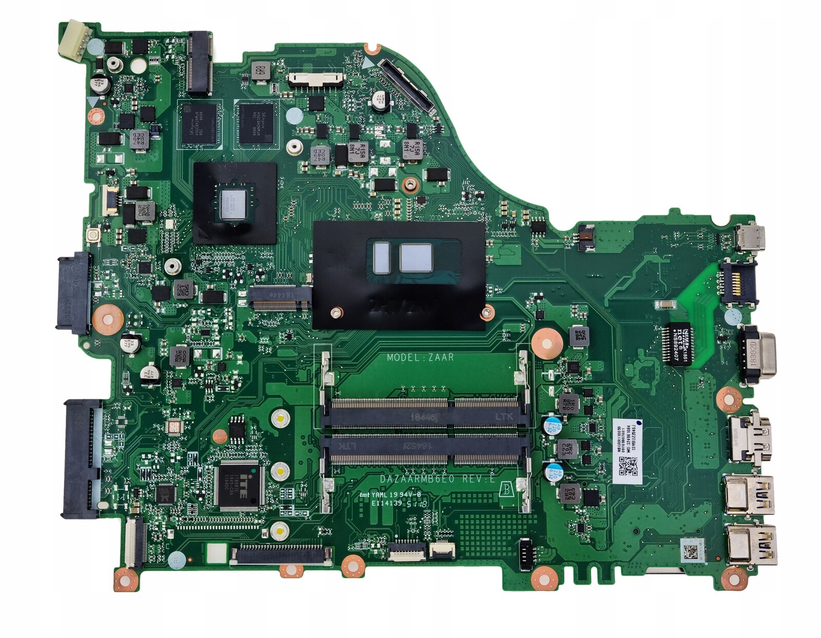 Nová Základní Deska Acer Aspire E5-575G F5-573G E5-576G DAZAARMB6E0 i3