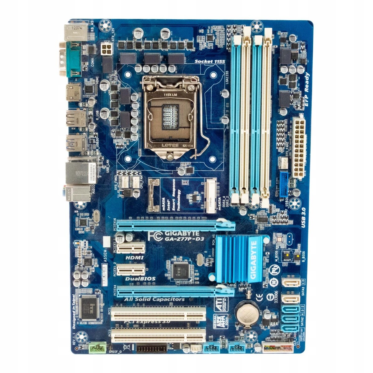 Gigabyte GA-Z77P-D3 Socket 1155 DDR3 PCIe Atx