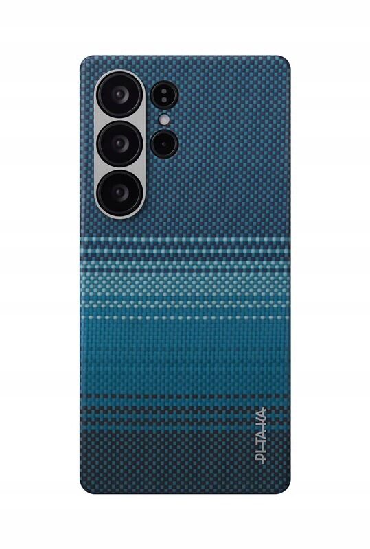 Tkaný aramidový pouzdro Pitaka Tactile pro Samsung Galaxy S25 Ultra Moonrise