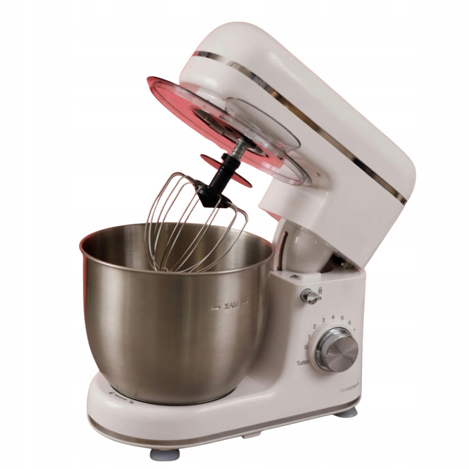 Planetární Kuchyňský Mixér S Multifunkční Mísou, Silný, Béžový, 600 W, 5 L