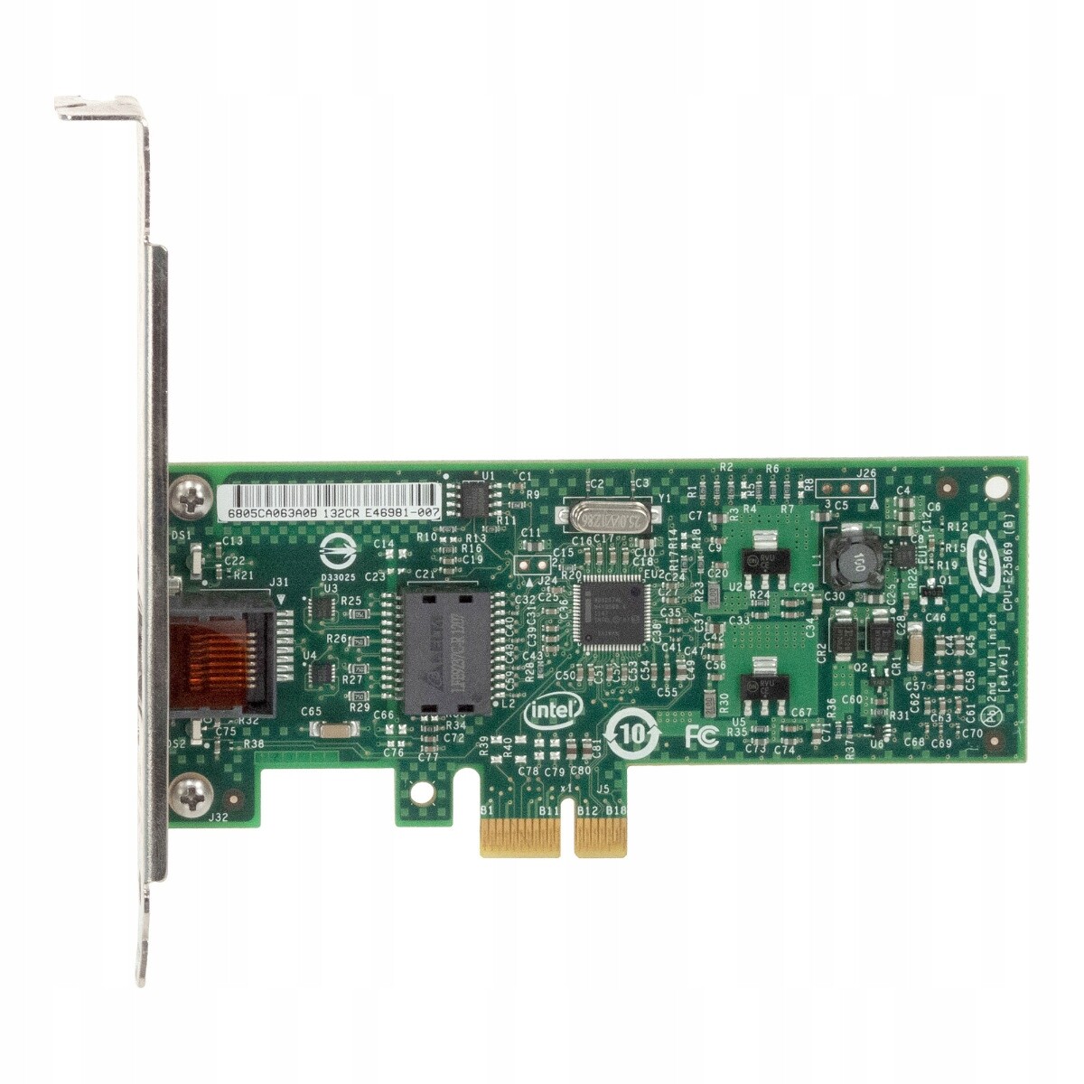 Intel PRO/1000 Ct E46981-007 10/100/1000Mbps PCIe x1