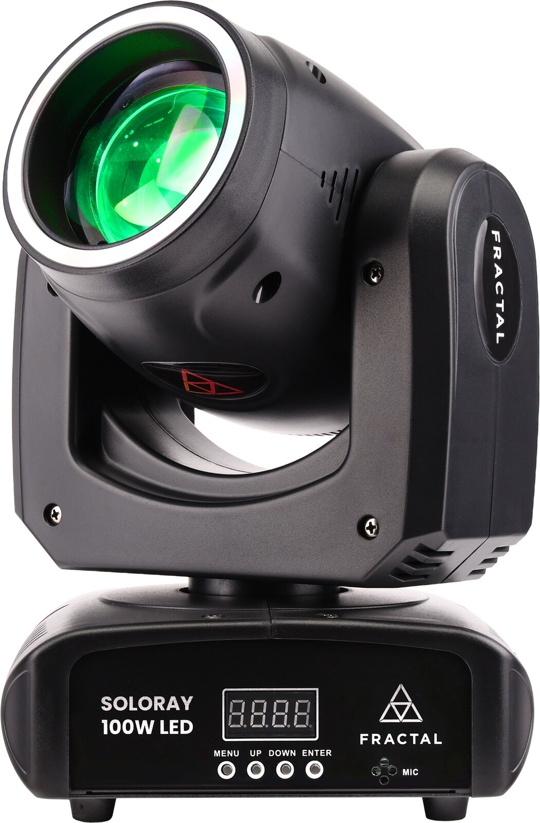 Pohyblivá hlava Led Fractal Lights Soloray 100W s Led kroužkem