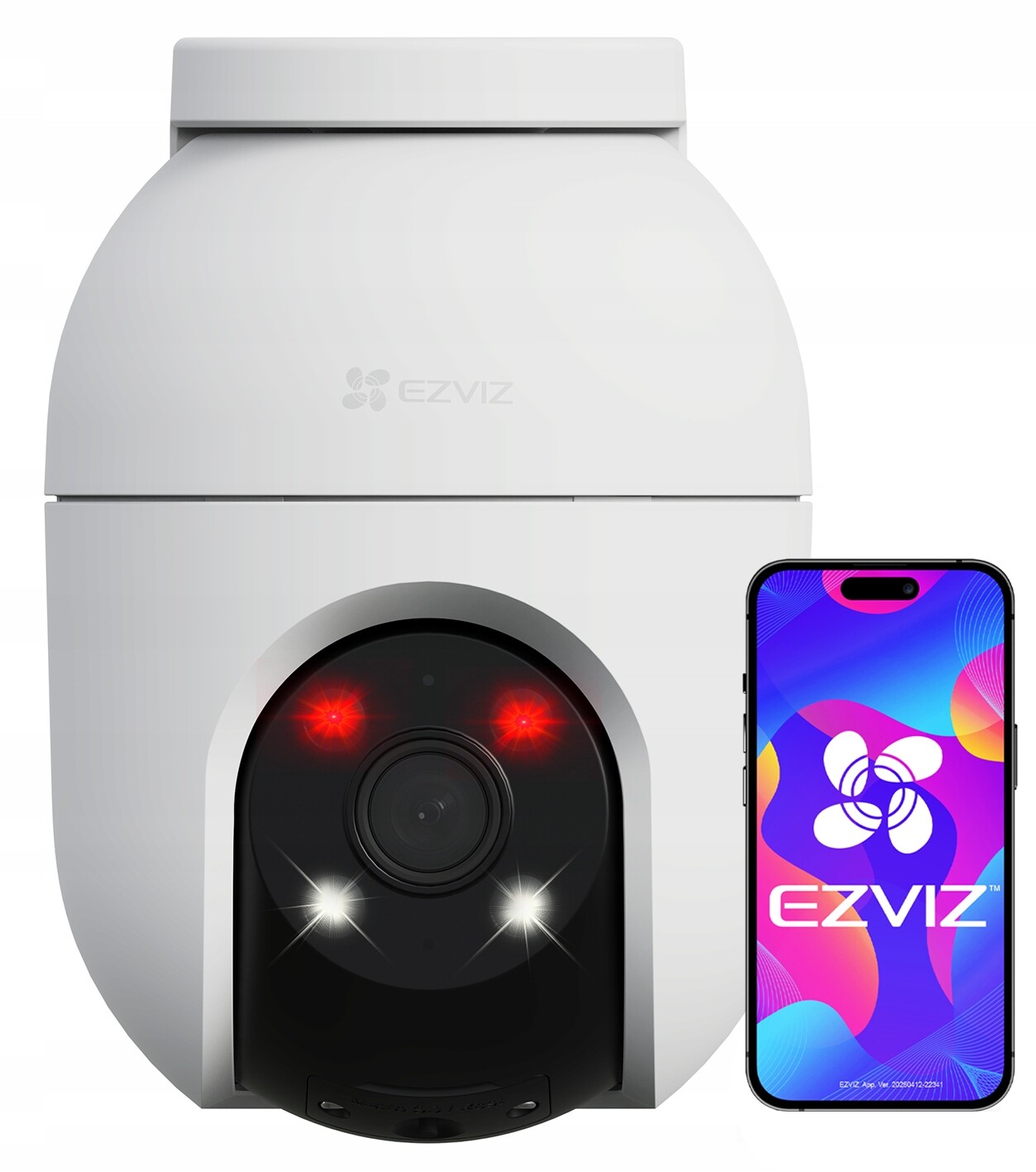 Otočná WiFi kamera Ezviz C8c 4MPx 2K+Smart Dual Light Externí Sd slot
