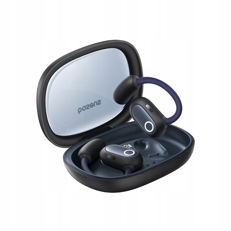 Bezdrátová sluchátka Baseus EliFit OpenEar černá