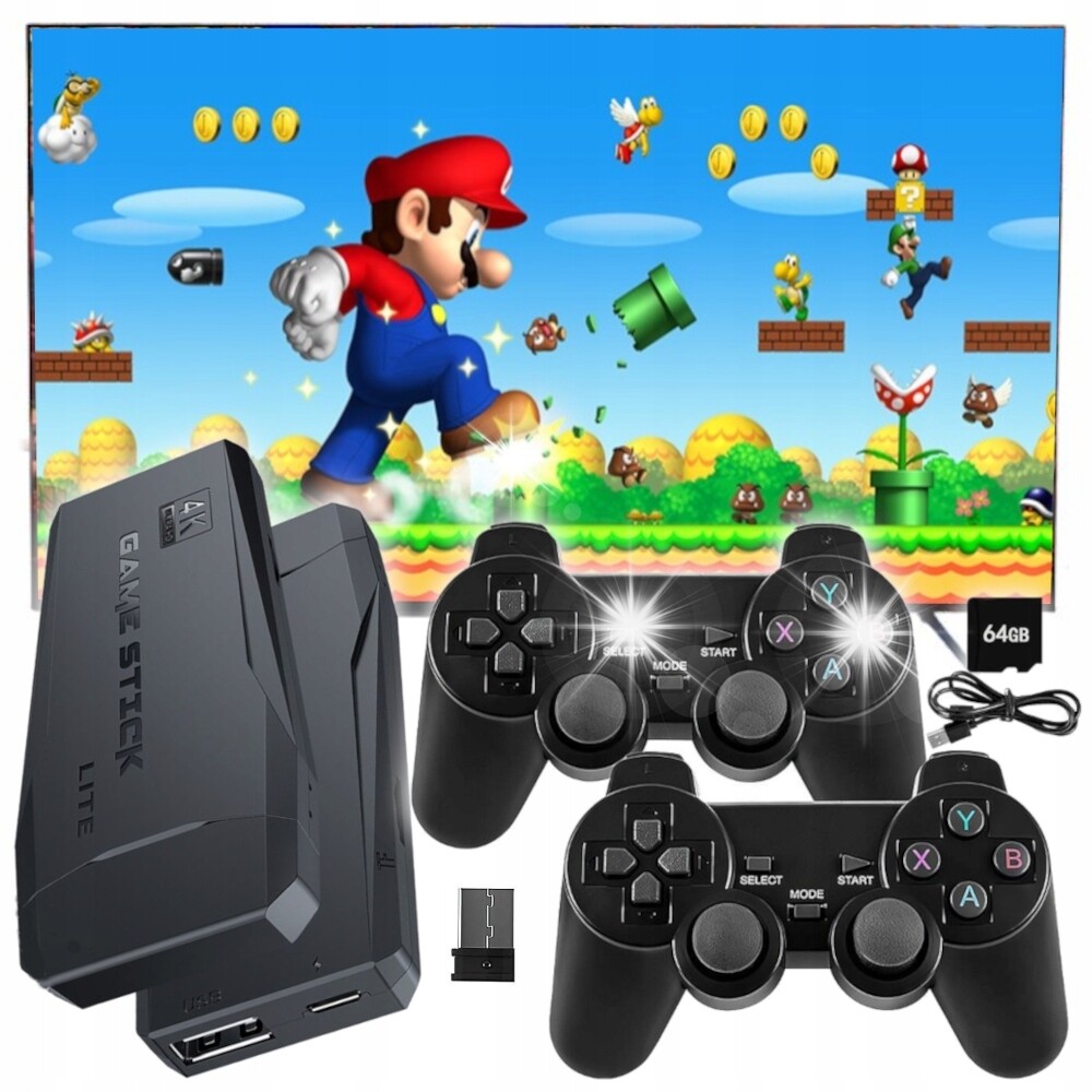 Retro konzola Televizní hra Video Emulátor 2 Pady 20000 her