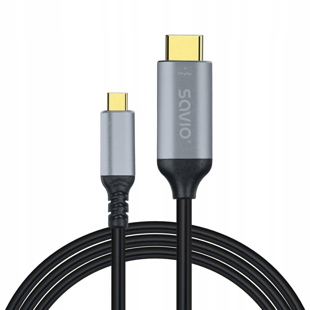 Kabel Adaptér Usb-c 3.1 na Hdmi 2.0b 3m 4K 120Hz měď Savio CL-184
