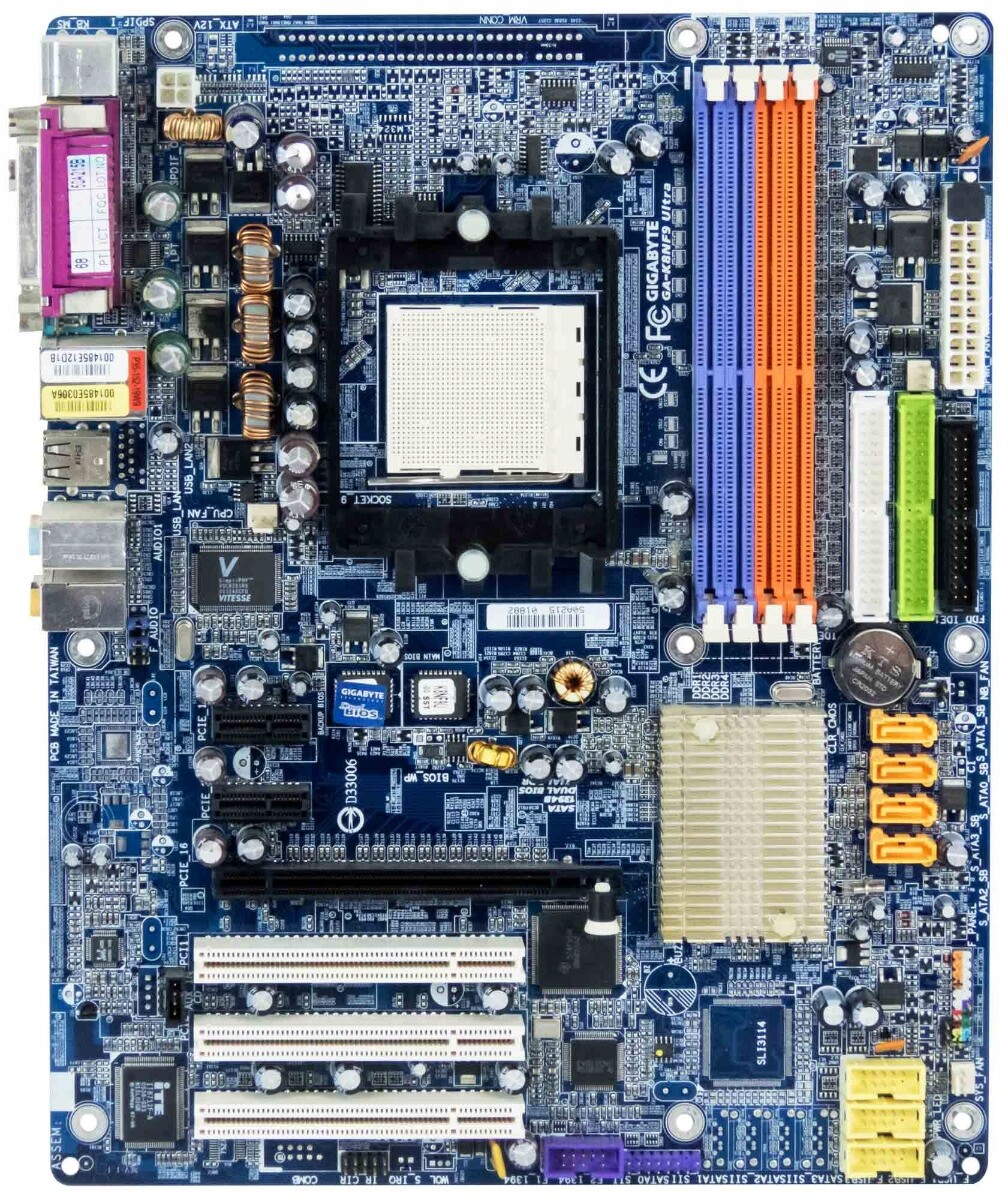 Gigabyte GA-K8NF9 Ultra s.939 Ddr PCIe Atx